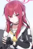 Komakaze Rabu | even the toughest girl needed some comfort |