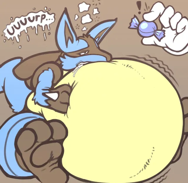 Overstuffing. (Pokemon POV)