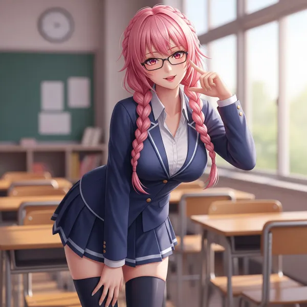 The cute class president