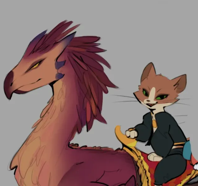 Palico & Seikret (Monster Hunter Wilds)