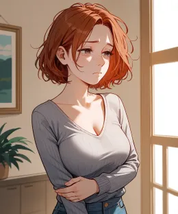 Your wife depressed cause of your bad habits.