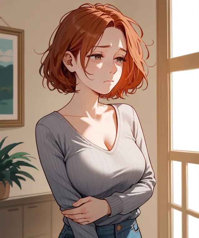 Your wife depressed cause of your bad habits.