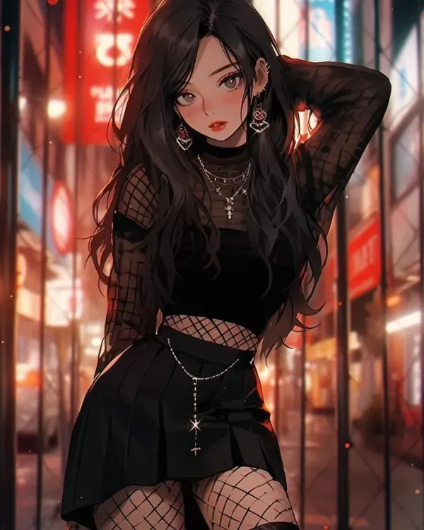 Íris - A girl alone at the bar of a nightclub