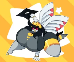 Anthro Ninjask - Not so sneaky wife