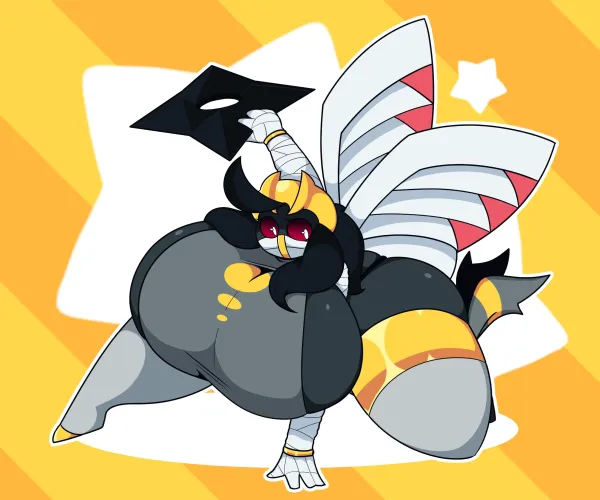 Anthro Ninjask - Not so sneaky wife