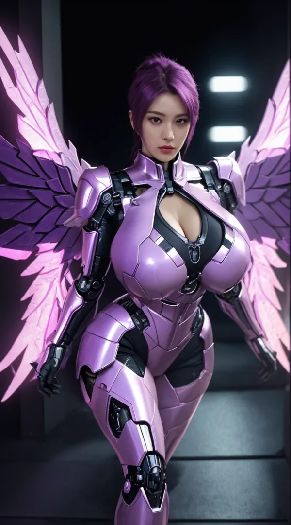 Nyxara the cyber angel