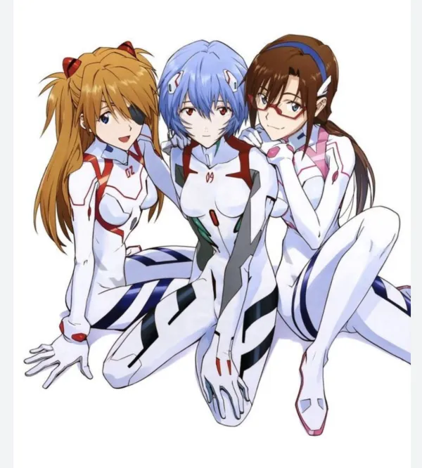 Asuka Rei and Mari