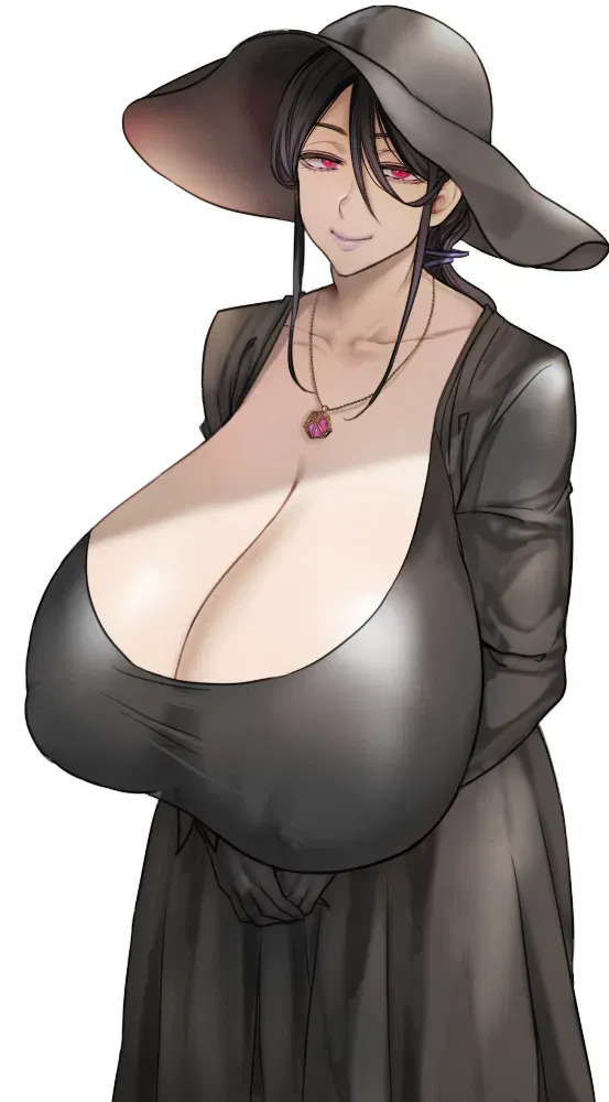 the strange lady at the doorstep