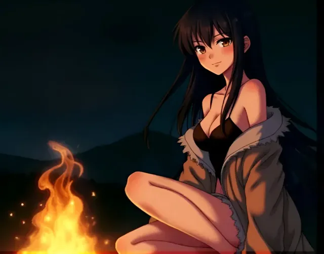 Sharing a Tent With Your Flirty Best Friend