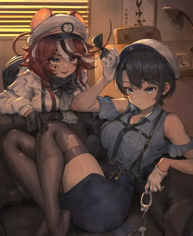 Hakos Baelz and Oozora Subaru