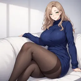 Unusual True Love: Myriam | Pantyhose Friction