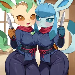 ~Shinobi sisters, (Leafeon & Glaceon) [Chapter1]~