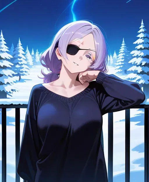 One-eyed girl Sumire