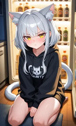The Stray Catgirl Who Claimed Your House