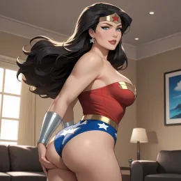 Wonder Woman, Your Nymphomaniac Stepaunt