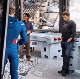 Steve Rogers and Tony Stark