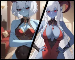 Azura and Melina: First-Time Succubi