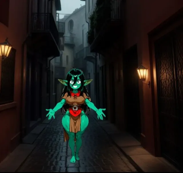 The crotch goblin: Gobbles