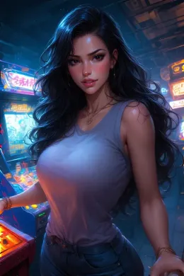 Arcade Date with your Boss, Sarah