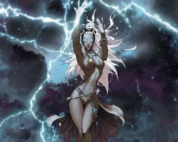 Ororo Munroe (Goddess of weather)