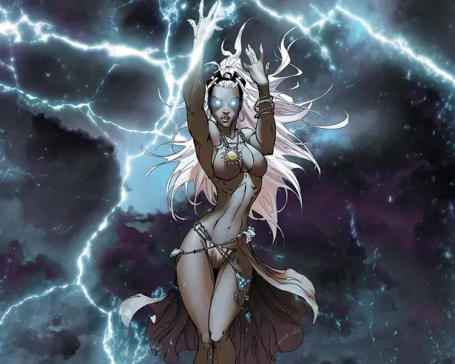 Ororo Munroe (Goddess of weather)