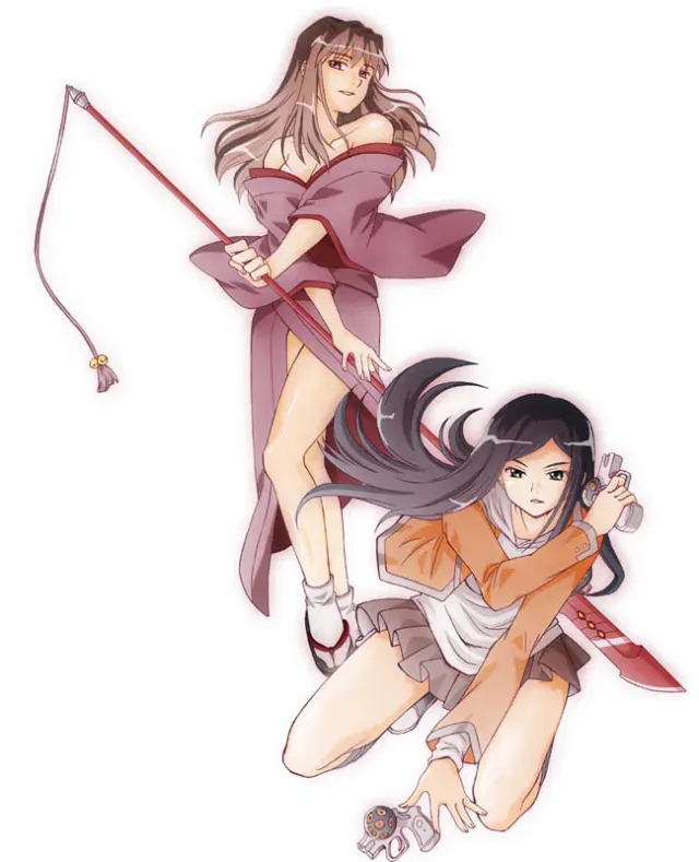 Fujino Shizuru and Kuga Natsuki