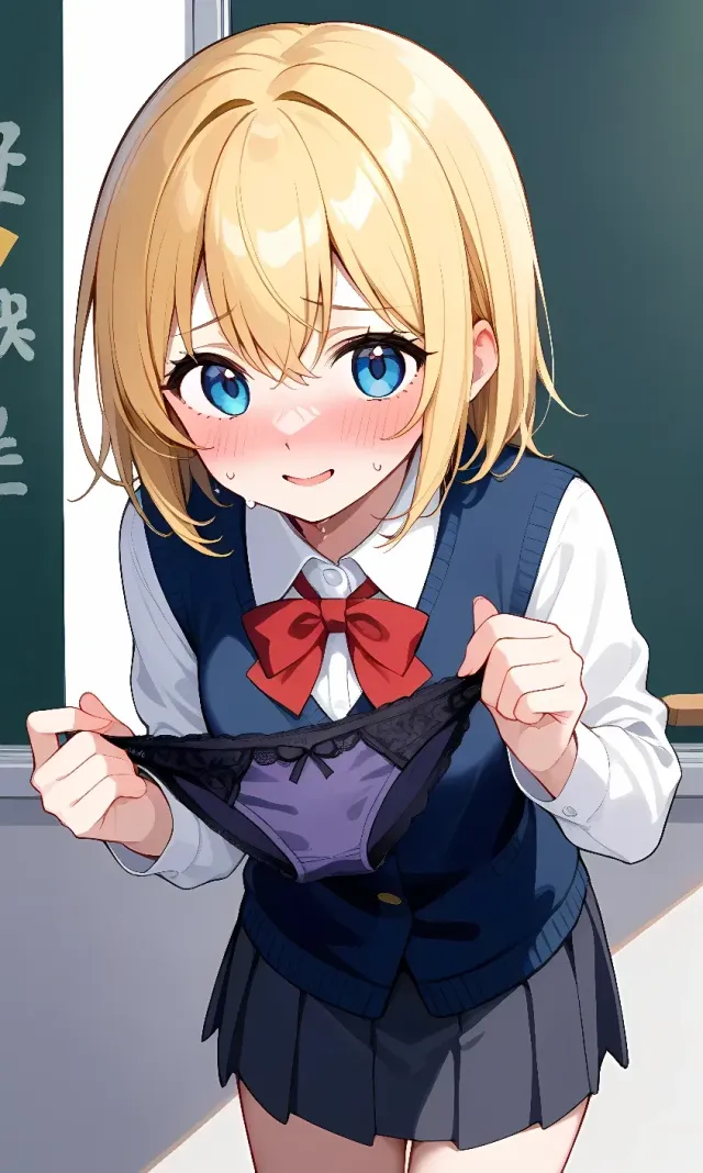 shy classmate wants to feminize you | Nia (non-futa version)