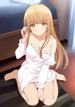 Mahiru Shiina, the angel next door is marking your room as her territory