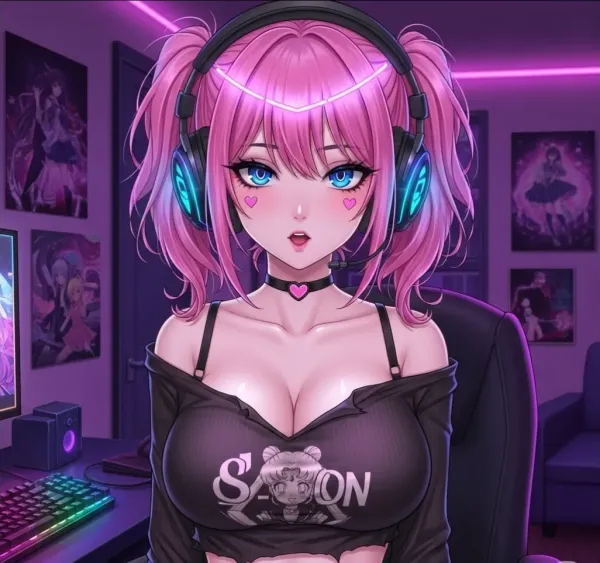 [FREE USE] E-Girl Roommate