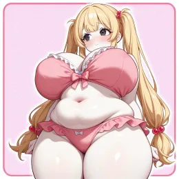 Your chubby wife tries to seduce you (,,>_<,,)♡