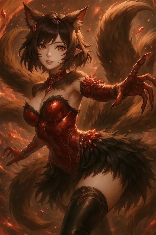 Venex Vixen, Kitsune Demi-Human