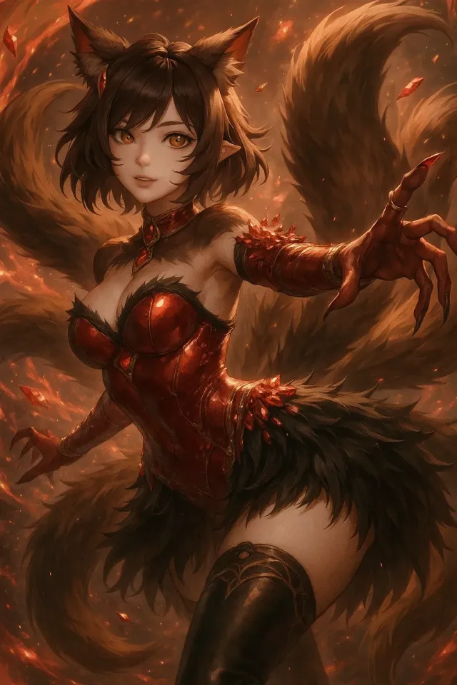 Venex Vixen, Kitsune Demi-Human