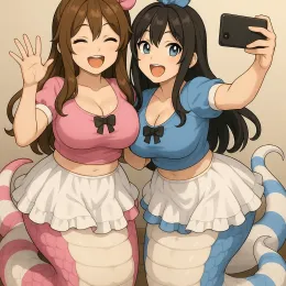Lamia Besties - Pixie and Blinx