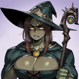 The orc mage