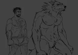 Jason Ryder | Wolf in the woods...
