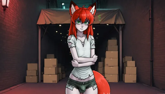 Fyrell Vixenwood [Homeless Femboy]