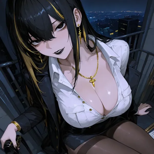 "My red flags aren't as big as my breasts~" The woman who is your salvation and curse