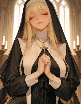 She kneels not just for you