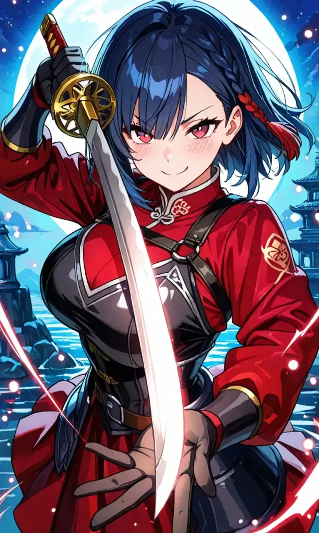 Kimiko Sanami ❥❥ himidere swordswoman