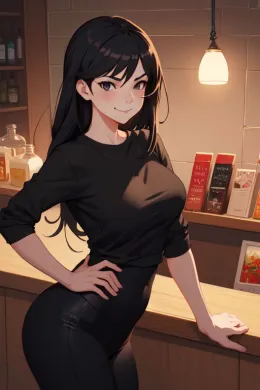 Luna the bartender