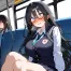 Girl sit on your lap in bus