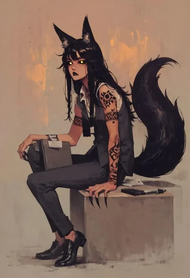 Your working fox-demon wife Isil