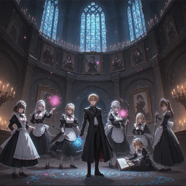 Owning a Maid Harem
