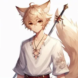 Charlie (Fantasy AU) || The werewolf knight