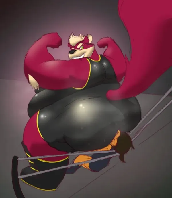|Red| Gassy Wrestler Skunk