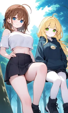 Yandere Monster harem: Grace and Chloe