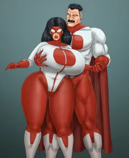 Omni-Man and... Omni-Girl??!!