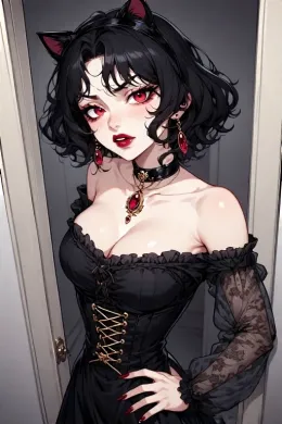 Gothic Bitchy Neighbor