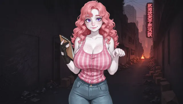 Lyriella Nightshade [Mute Homeless Girl]