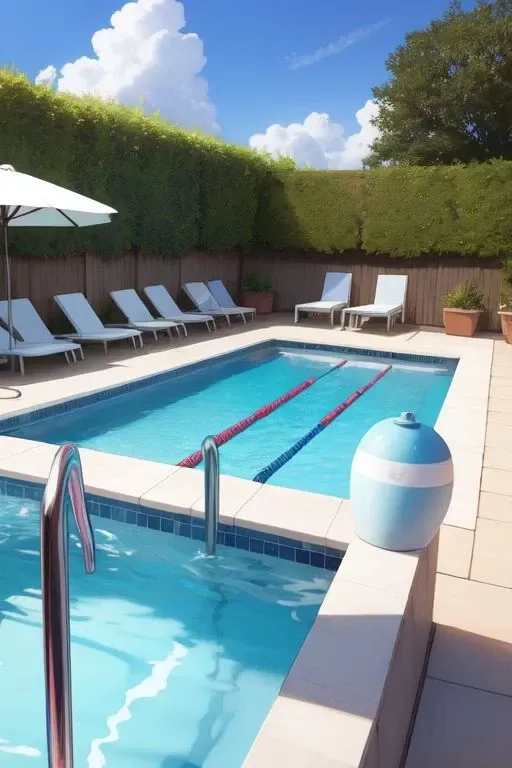 Natalie vs Anna Pool Party